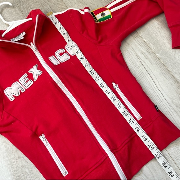Vintage Mexico Jacket self esteem womens Red (large) blokecore y2k sporty retro - Picture 6 of 6